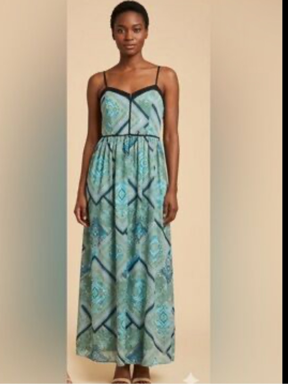 Bisou Bisou By Michele Bohbot Maxi Dress Y2K Size 12
